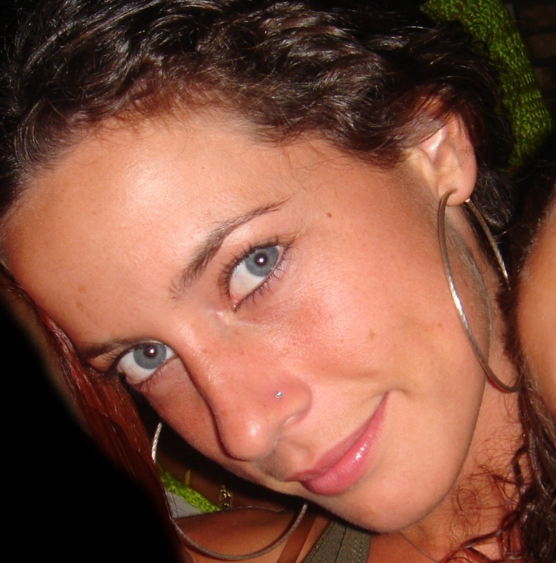 young girl closeup