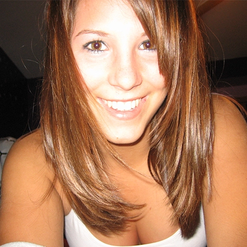 young girl closeup